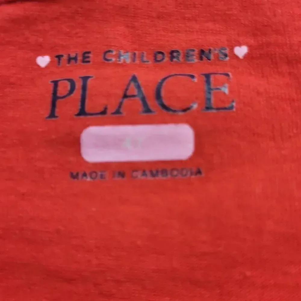 Children's Place red shirt 4T